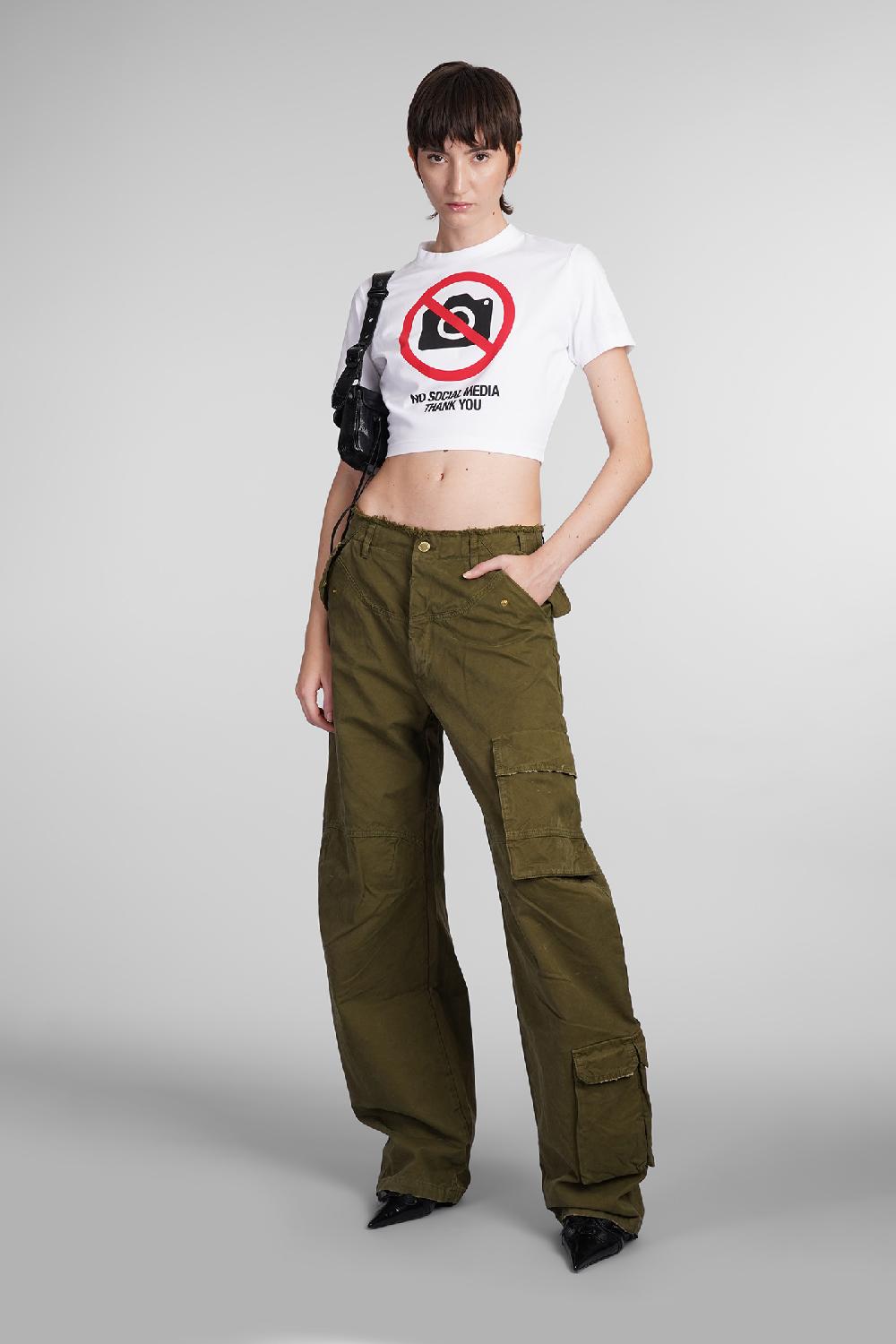 Deliberti VETEMENTS T-shirt In Cotone Bianco Cod. 407480 - Deliberti The Luxury Shopping