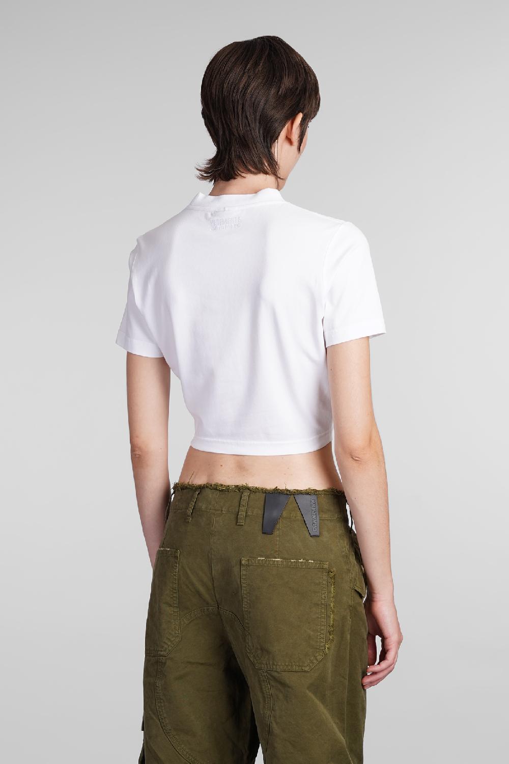 Deliberti VETEMENTS T-shirt In Cotone Bianco Cod. 407480 - Deliberti The Luxury Shopping