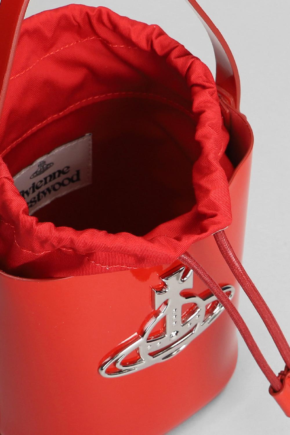 Deliberti Vivienne Westwood Borsa A Spalla Daisy In Pelle Rossa Cod. 404449 - Deliberti The Luxury Shopping