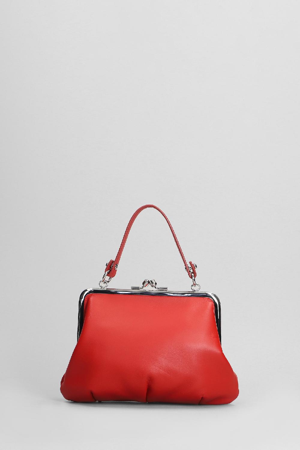 Deliberti Vivienne Westwood Borsa A Spalla Granny In Pelle Rossa Cod. 404484 - Deliberti The Luxury Shopping