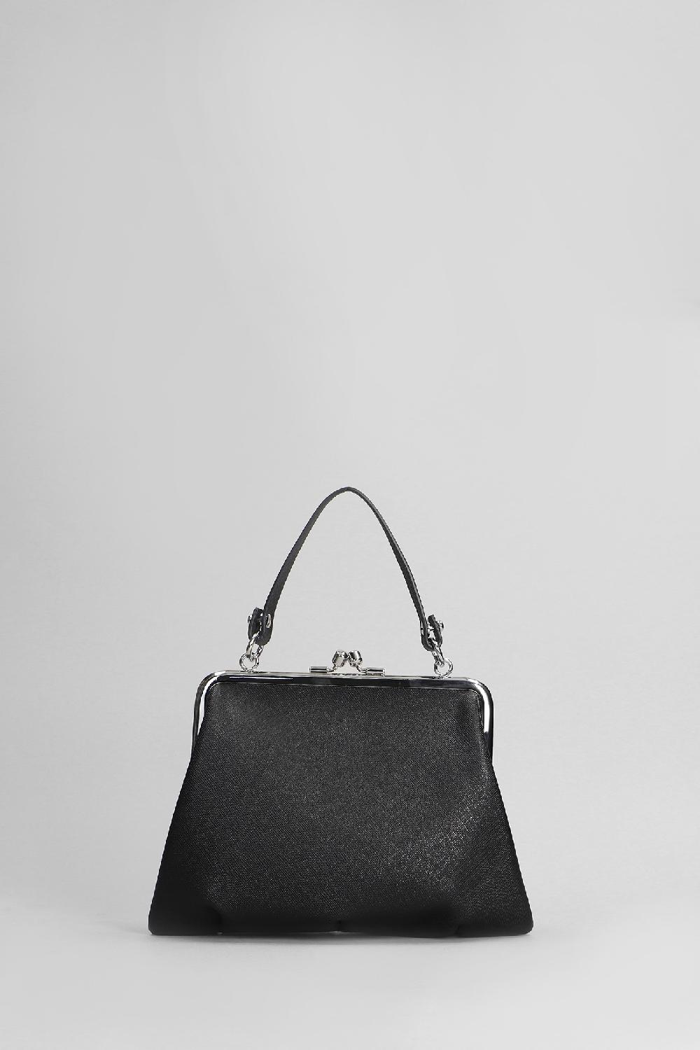 Deliberti Vivienne Westwood Borsa A Spalla Granny In Poliuretano Nero Cod. 404447 - Deliberti The Luxury Shopping