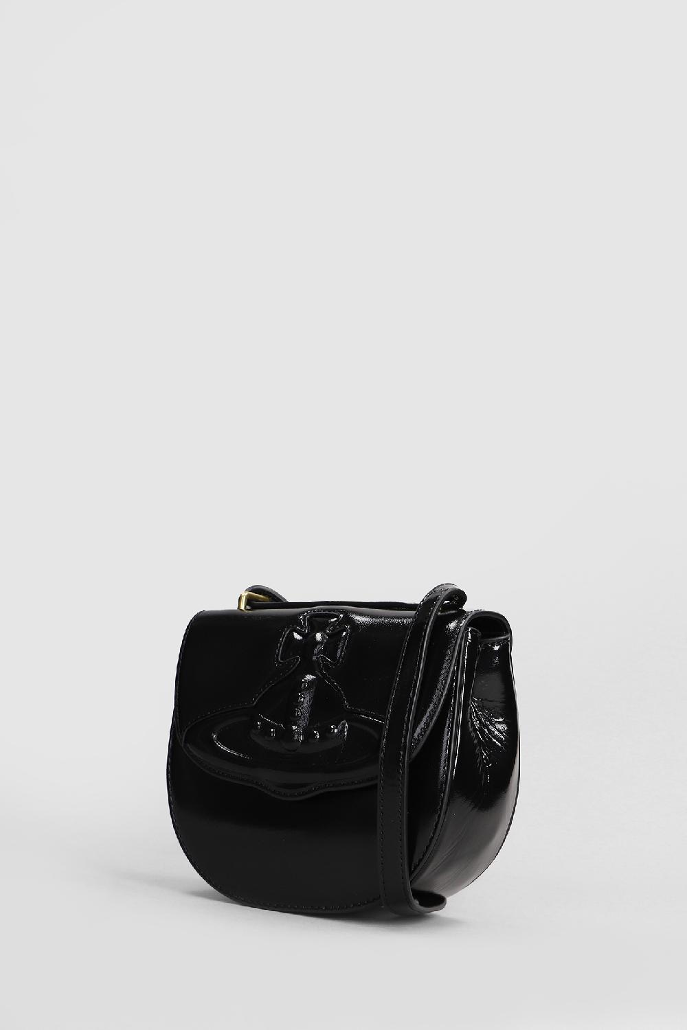 Deliberti Vivienne Westwood Borsa A Spalla Jodie In Pelle Nera Cod. 409404 - Deliberti The Luxury Shopping