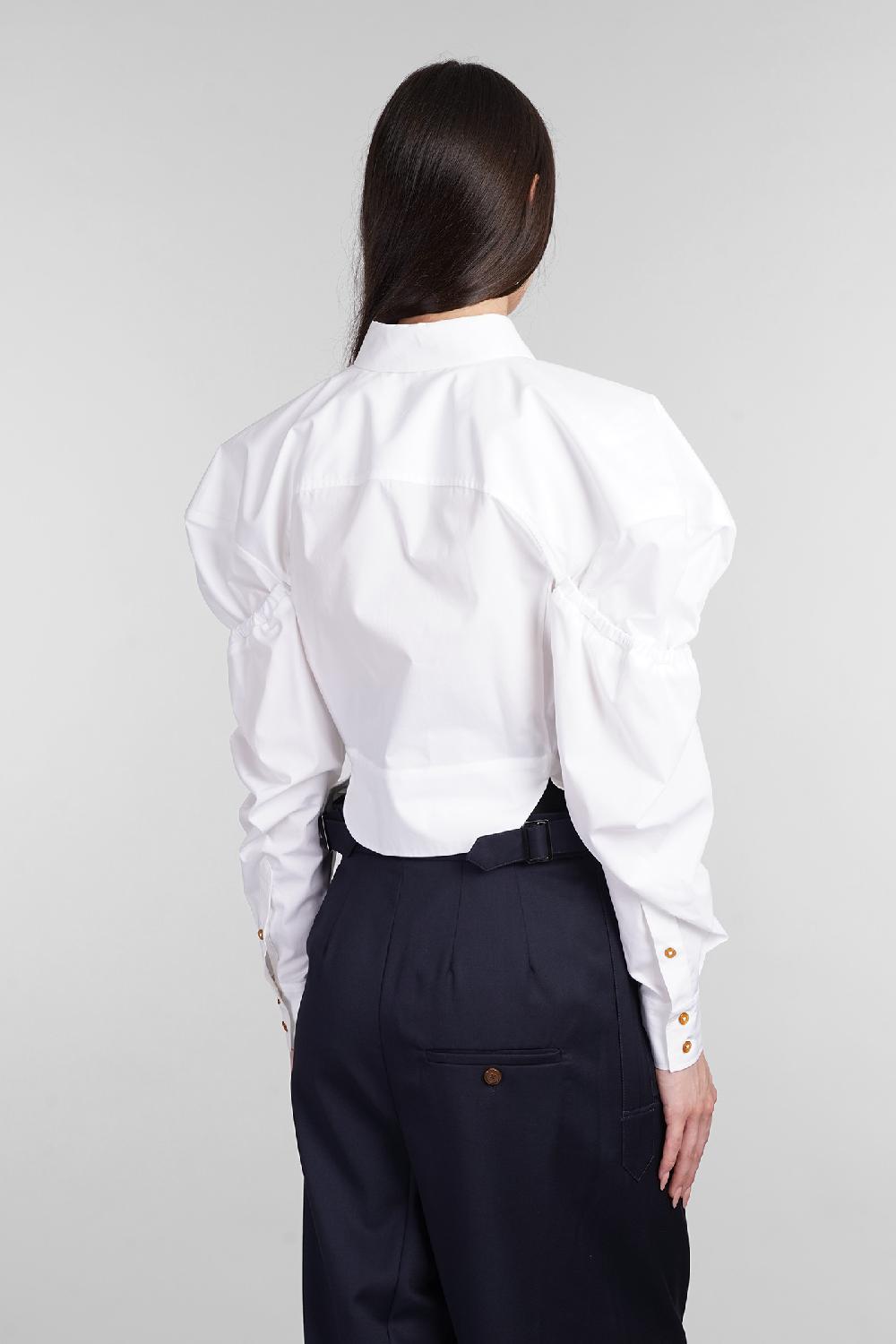 Deliberti Vivienne Westwood Camicia In Cotone Bianco Cod. 404464 - Deliberti The Luxury Shopping