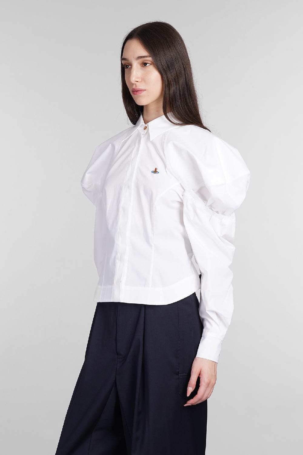 Deliberti Vivienne Westwood Camicia In Cotone Bianco Cod. 404464 - Deliberti The Luxury Shopping