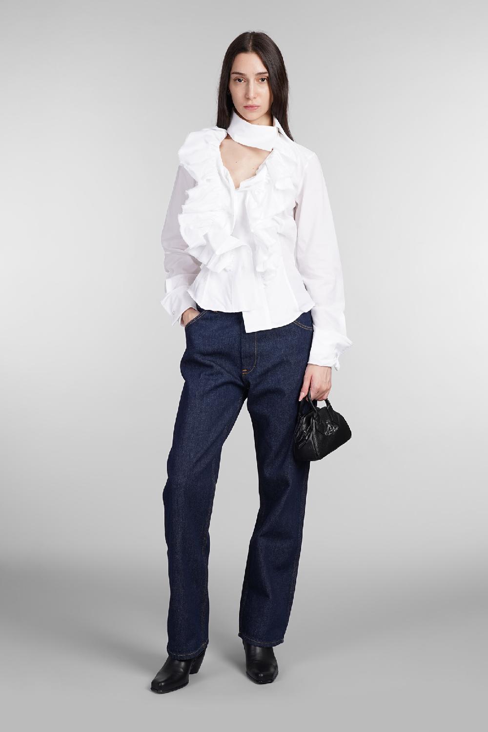 Deliberti Vivienne Westwood Camicia In Cotone Bianco Cod. 404427 - Deliberti The Luxury Shopping