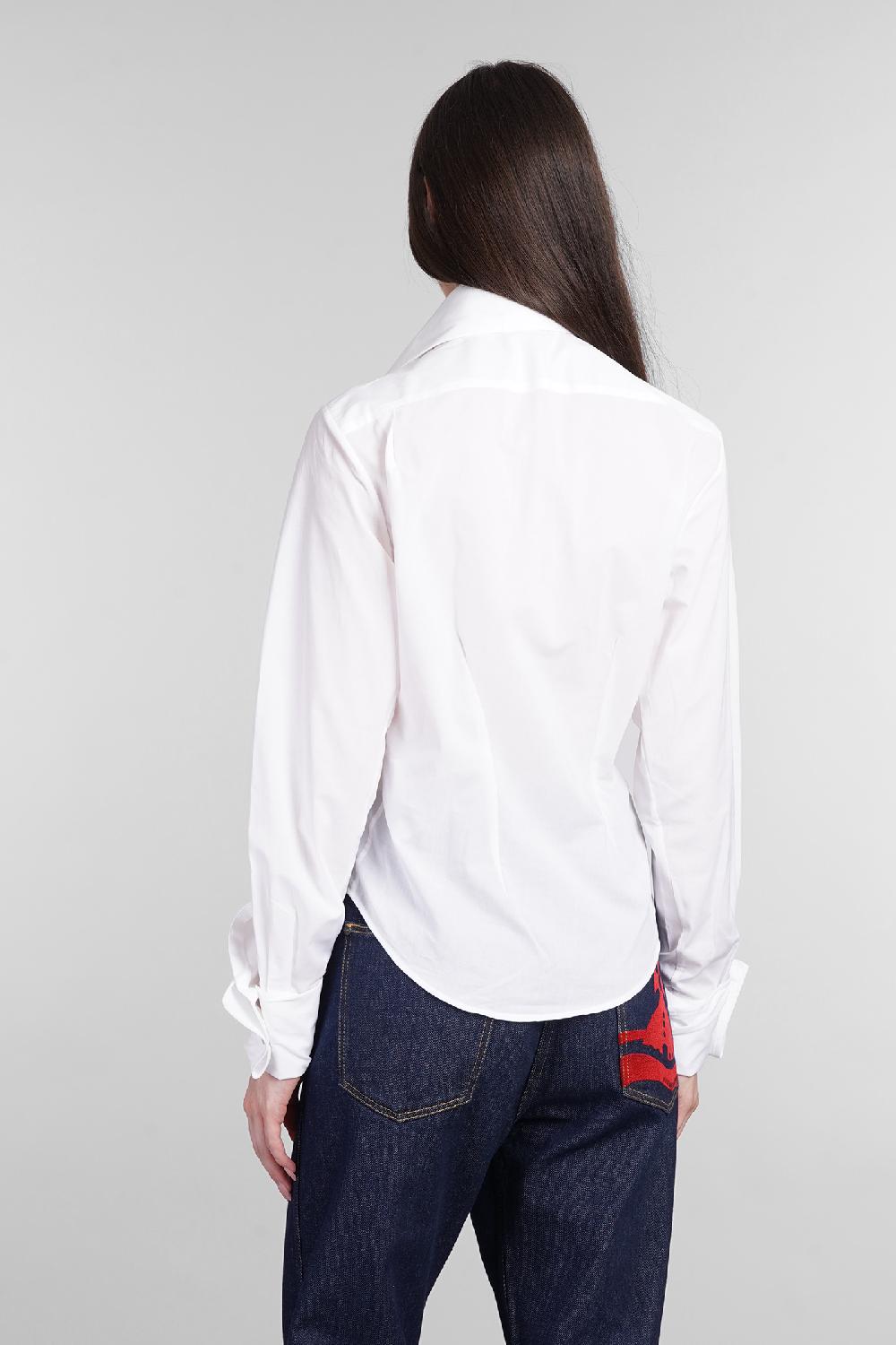Deliberti Vivienne Westwood Camicia In Cotone Bianco Cod. 404427 - Deliberti The Luxury Shopping