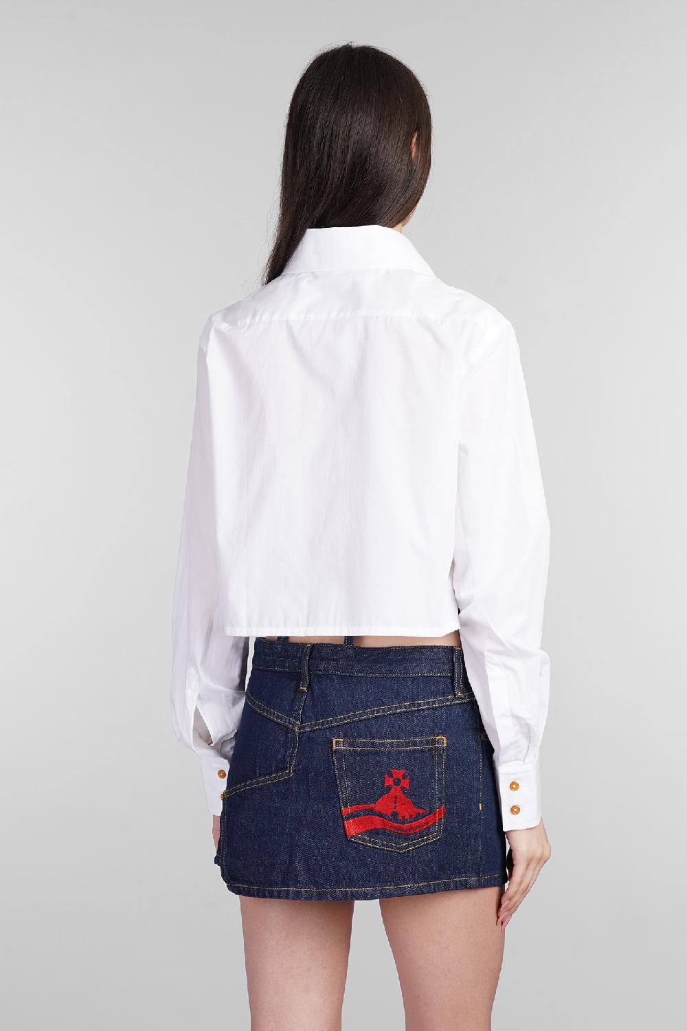 Deliberti Vivienne Westwood Camicia In Cotone Bianco Cod. 404455 - Deliberti The Luxury Shopping