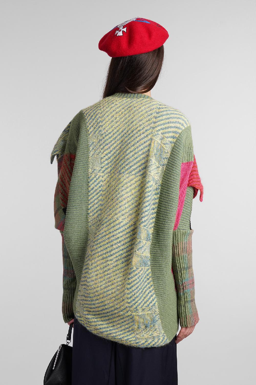 Deliberti Vivienne Westwood Cardigan Highlander In Lana Multicolor Cod. 409383 - Deliberti The Luxury Shopping