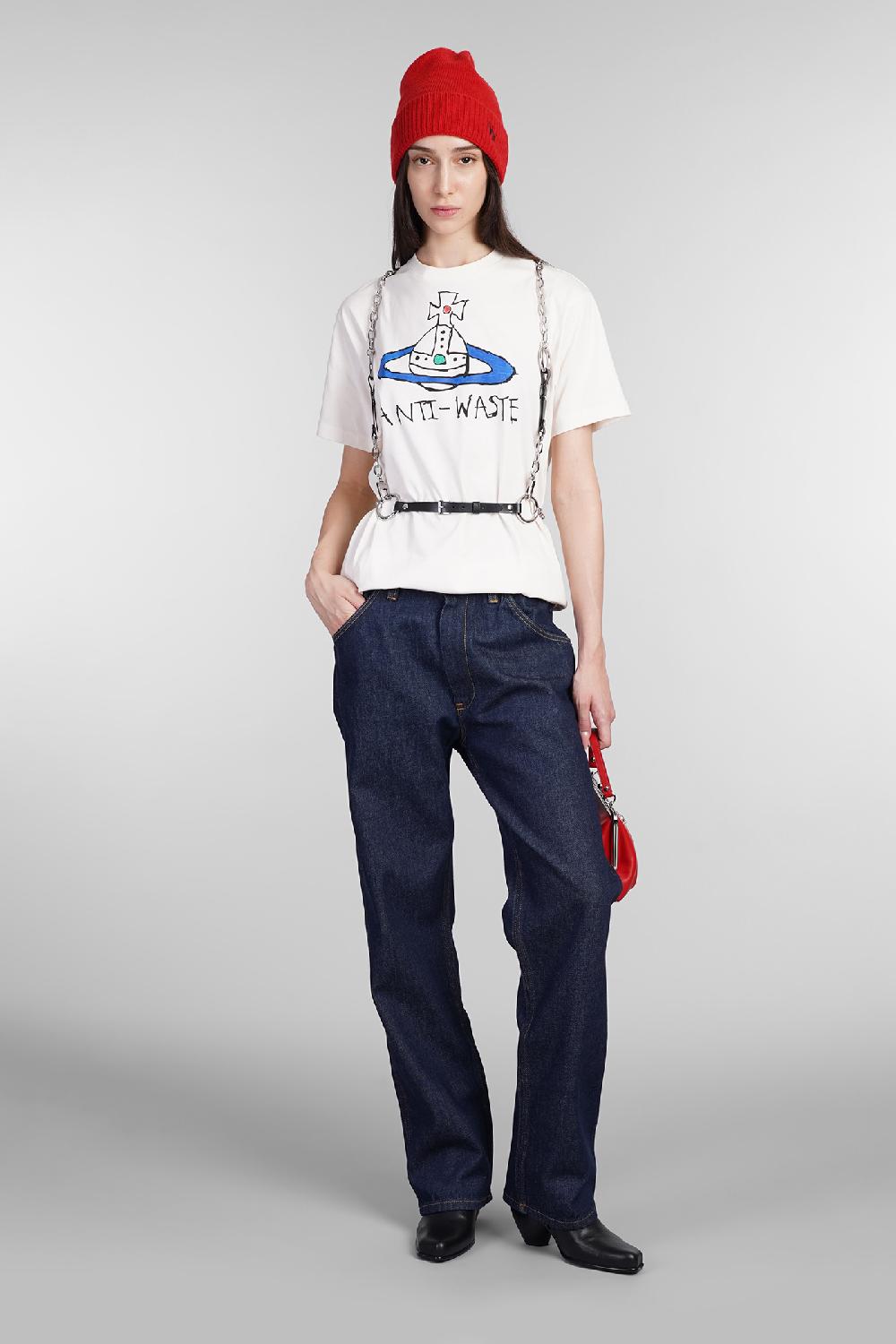 Deliberti Vivienne Westwood Jeans Ranch Jeans In Cotone Blu Cod. 404459 - Deliberti The Luxury Shopping