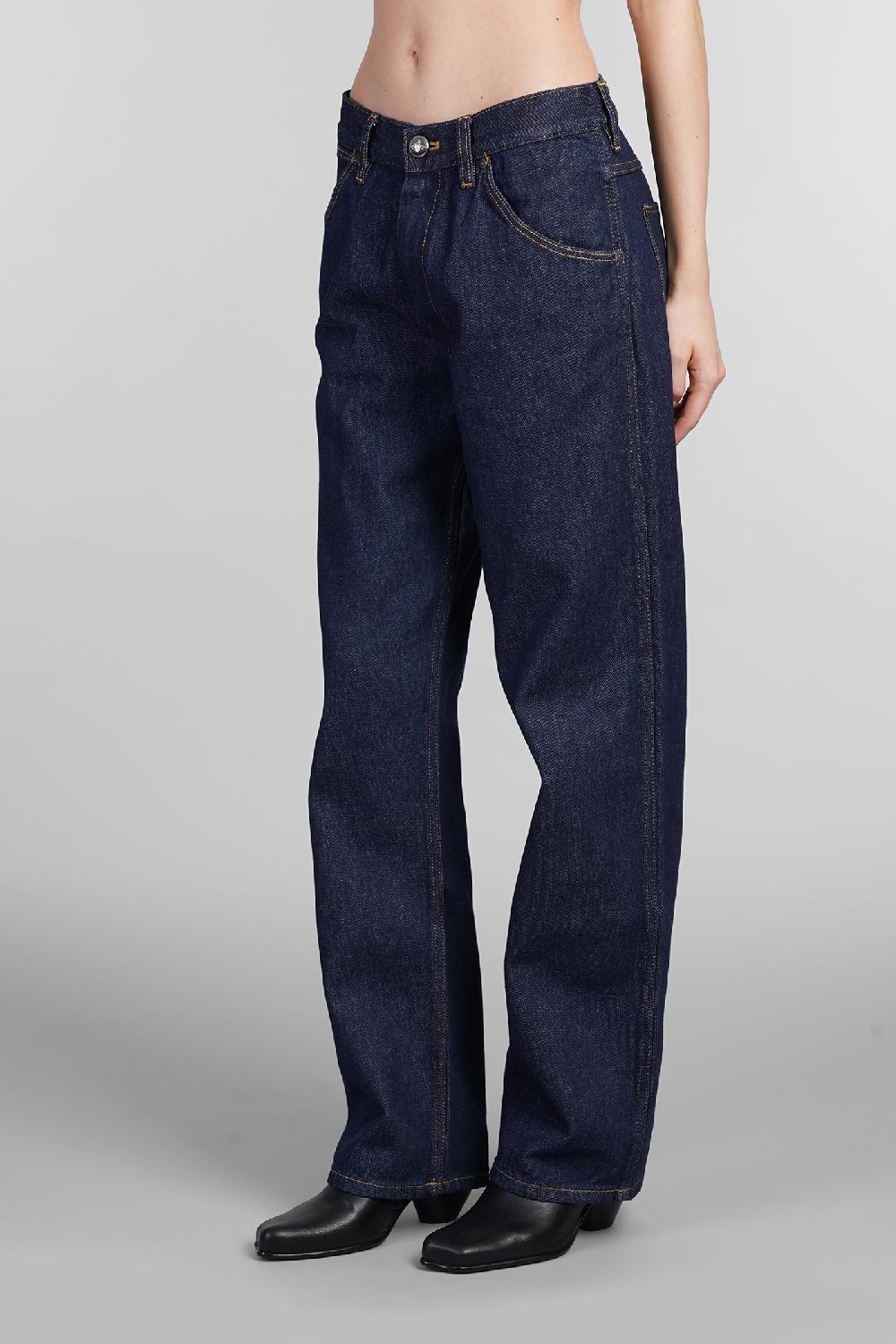 Deliberti Vivienne Westwood Jeans Ranch Jeans In Cotone Blu Cod. 404459 - Deliberti The Luxury Shopping