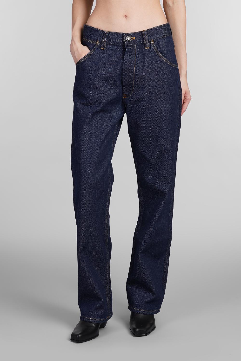Deliberti Vivienne Westwood Jeans ranch jeans in cotone blu cod. 404459 - Deliberti The Luxury Shopping