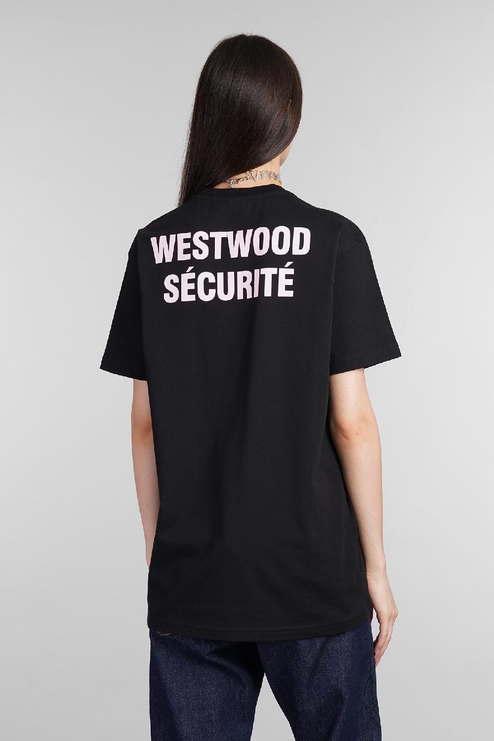 Deliberti Vivienne Westwood T-shirt Securite In Cotone Nero Cod. 404461 - Deliberti The Luxury Shopping