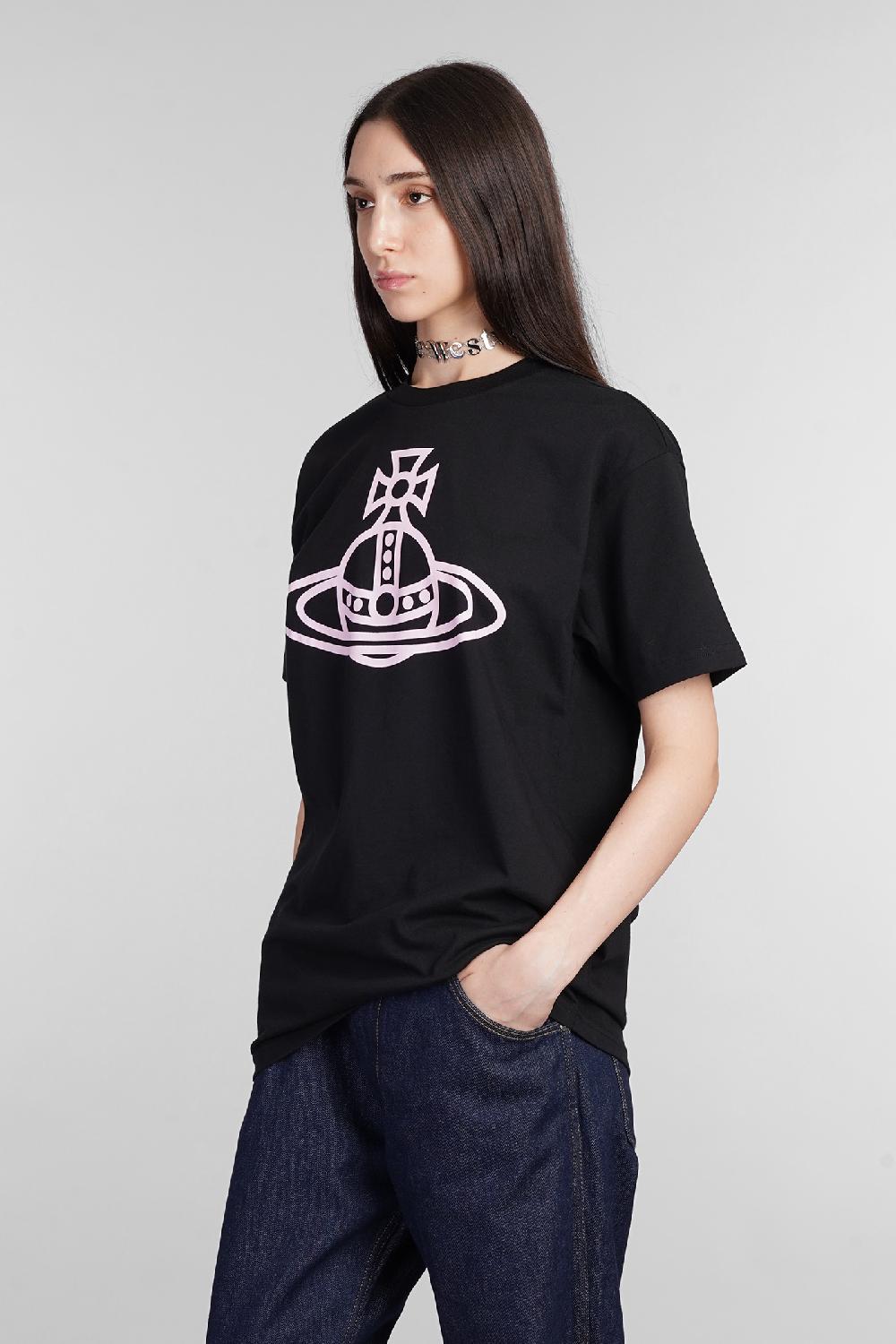 Deliberti Vivienne Westwood T-shirt Securite In Cotone Nero Cod. 404461 - Deliberti The Luxury Shopping