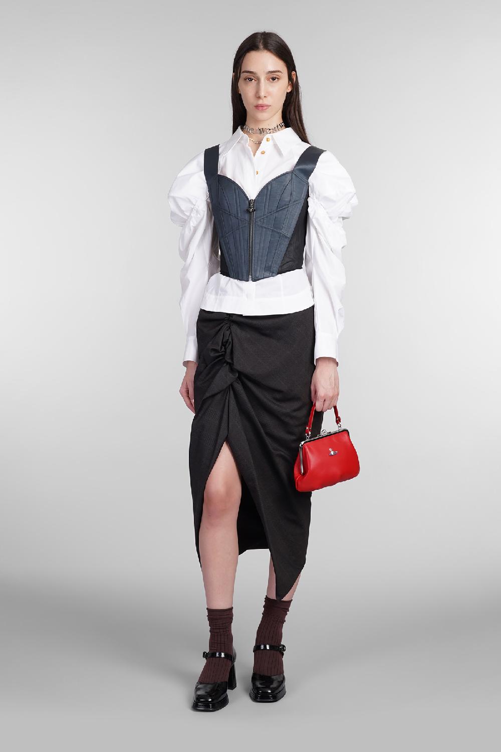 Deliberti Vivienne Westwood Topwear In Lino Grigio Cod. 404481 - Deliberti The Luxury Shopping