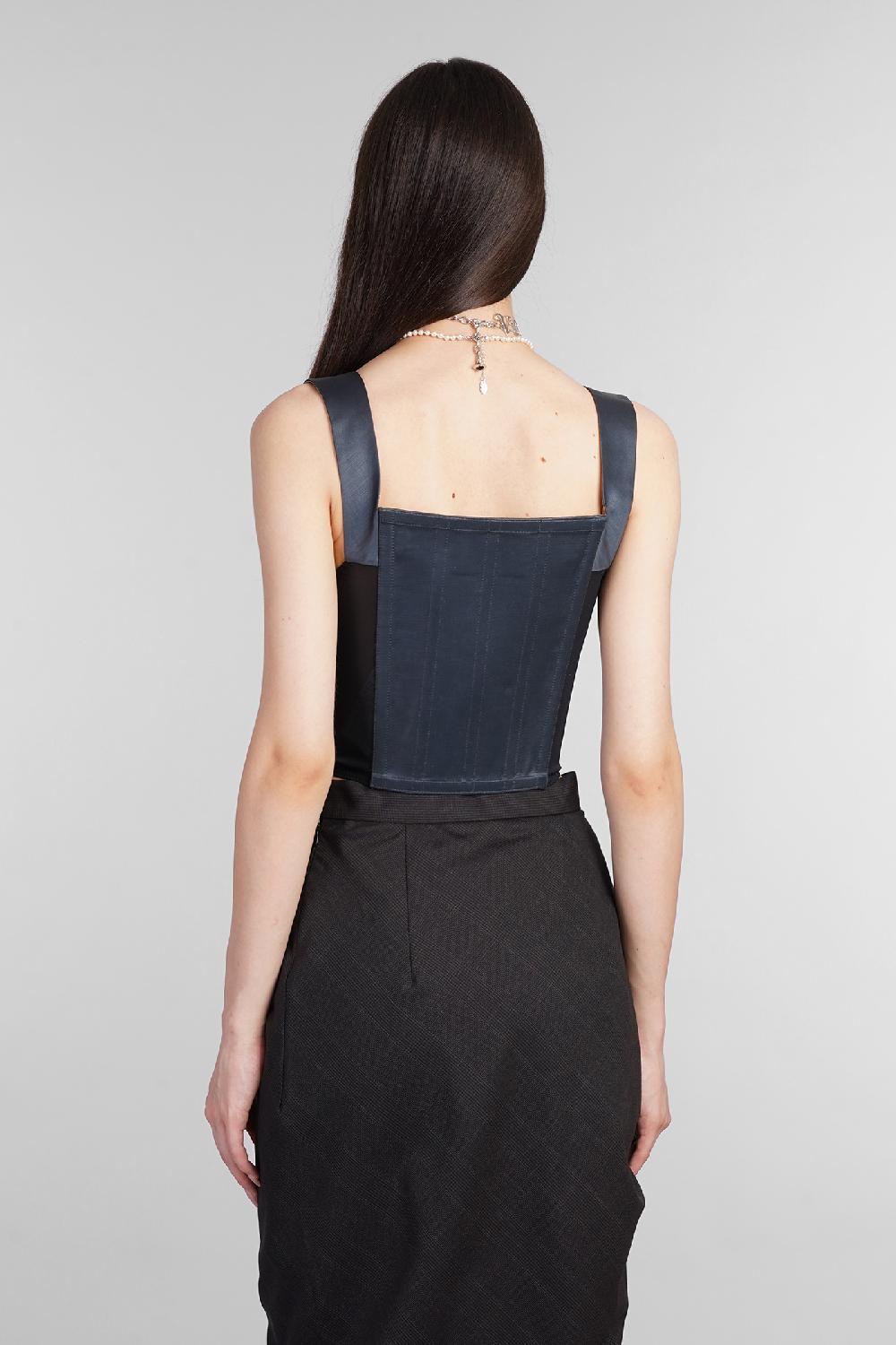 Deliberti Vivienne Westwood Topwear In Lino Grigio Cod. 404481 - Deliberti The Luxury Shopping