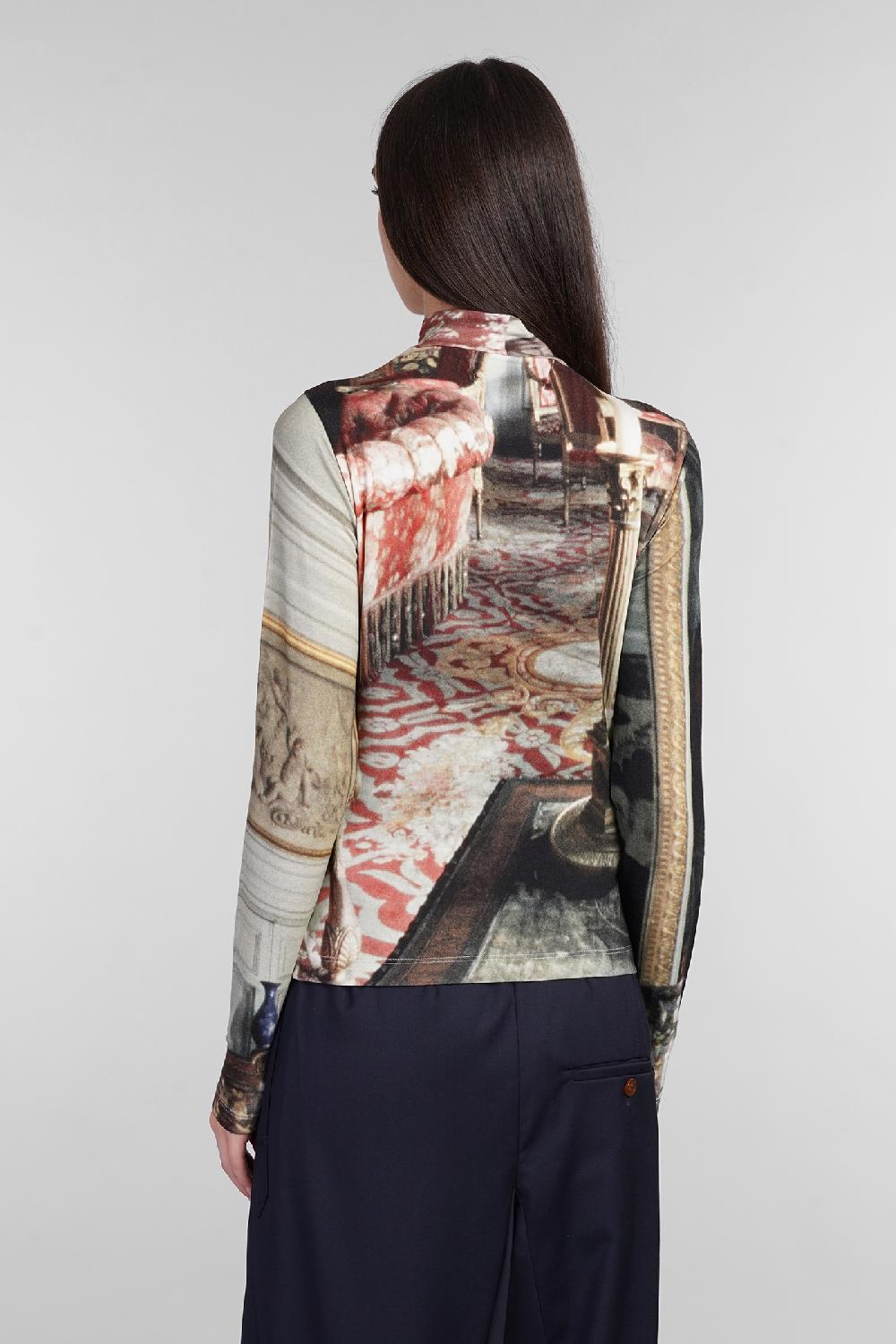 Deliberti Vivienne Westwood Topwear In Viscosa Multicolor Cod. 404458 - Deliberti The Luxury Shopping