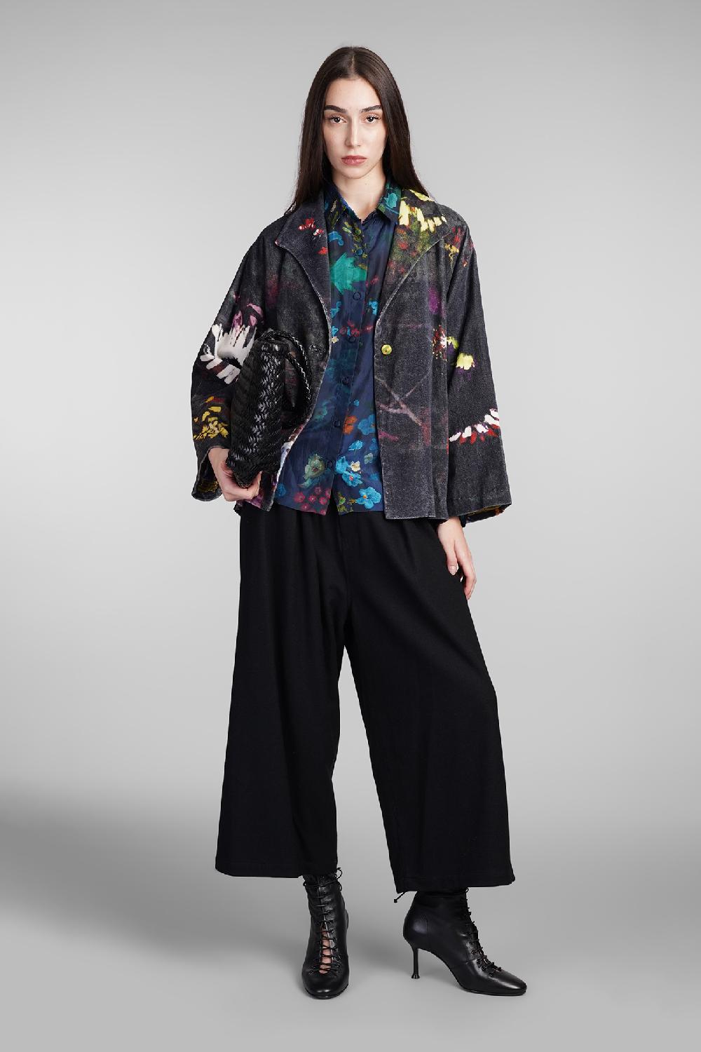 Deliberti YAVI Camicia In Seta Blu Cod. 409337 - Deliberti The Luxury Shopping