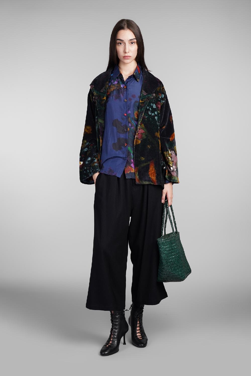 Deliberti YAVI Giacca Casual In Cotone Multicolor Cod. 409331 - Deliberti The Luxury Shopping