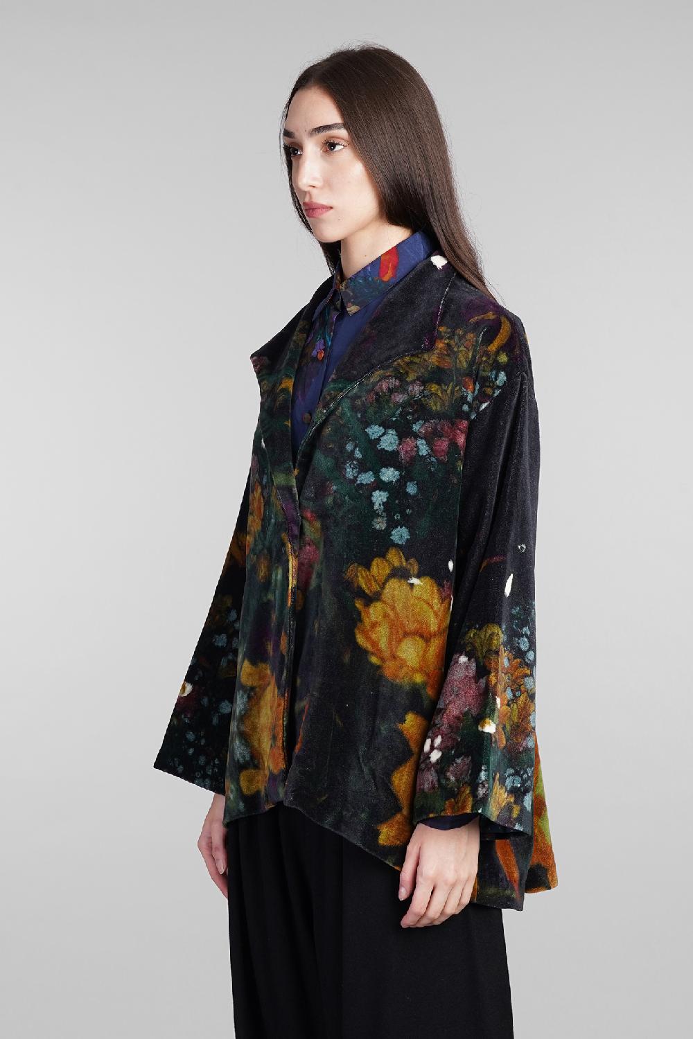 Deliberti YAVI Giacca Casual In Cotone Multicolor Cod. 409331 - Deliberti The Luxury Shopping