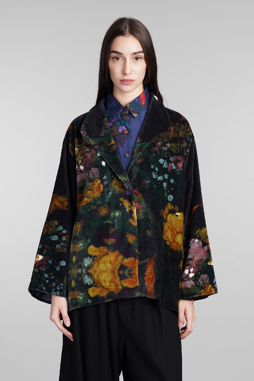 Deliberti YAVI Giacca casual in cotone multicolor cod. 409331 - Deliberti The Luxury Shopping