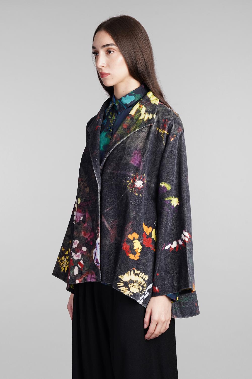 Deliberti YAVI Giacca Casual In Cotone Multicolor Cod. 409332 - Deliberti The Luxury Shopping