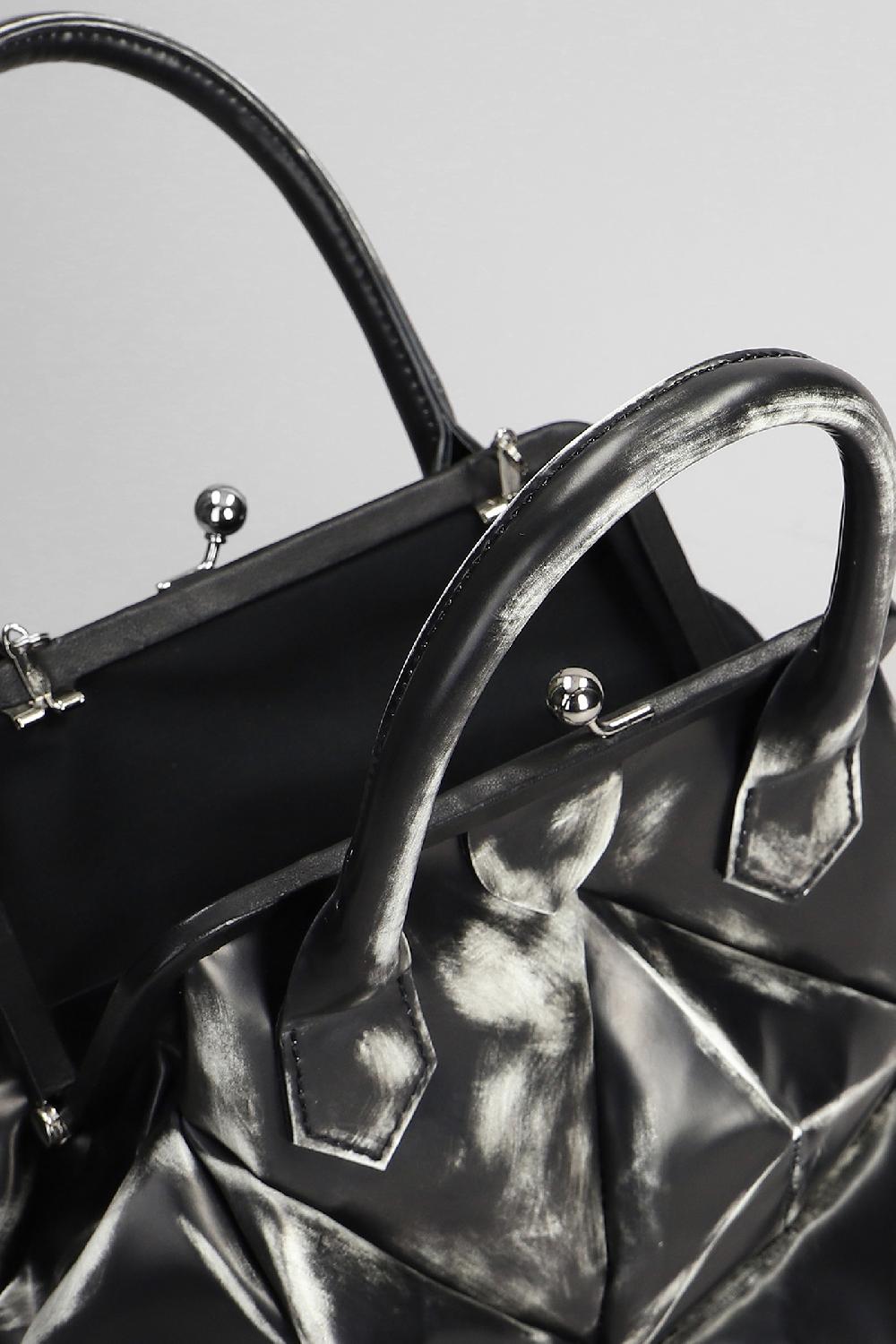 Deliberti Ys Yohji Yamamoto Borsa A Spalla In Pelle Nera Cod. 408168 - Deliberti The Luxury Shopping