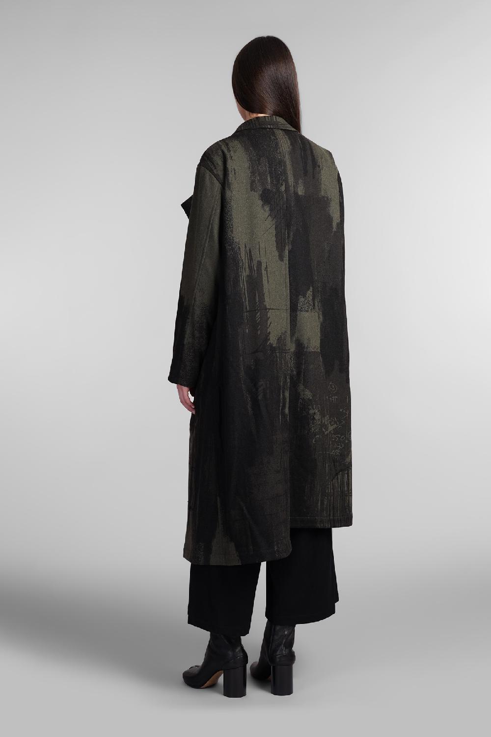 Deliberti Ys Yohji Yamamoto Cappotto In Lana Nera Cod. 406131 - Deliberti The Luxury Shopping