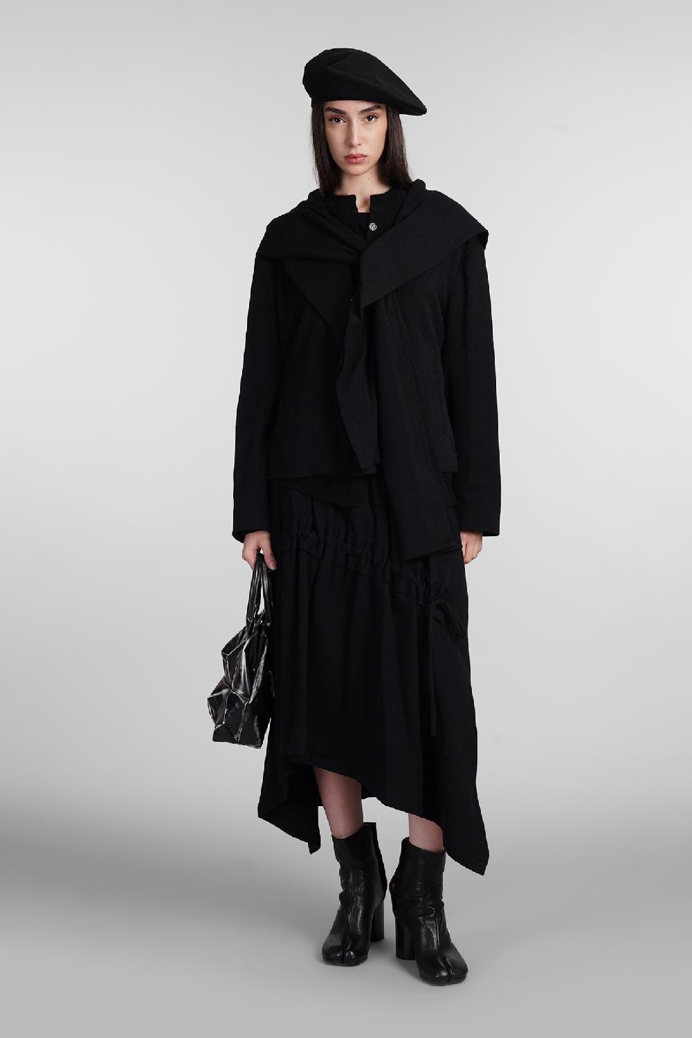 Deliberti Ys Yohji Yamamoto Giacca Casual In Lana Nera Cod. 408169 - Deliberti The Luxury Shopping