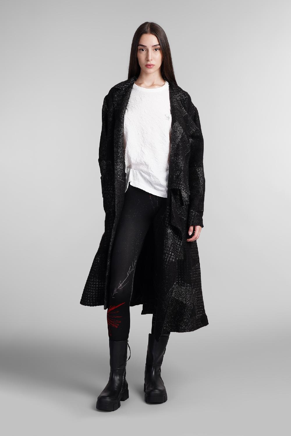 Deliberti Ys Yohji Yamamoto Leggings In Rayon Nero Cod. 405576 - Deliberti The Luxury Shopping