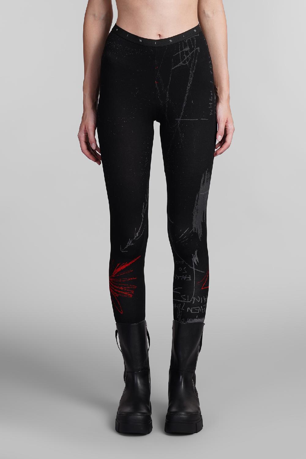 Deliberti Ys Yohji Yamamoto Leggings in rayon nero cod. 405576 - Deliberti The Luxury Shopping