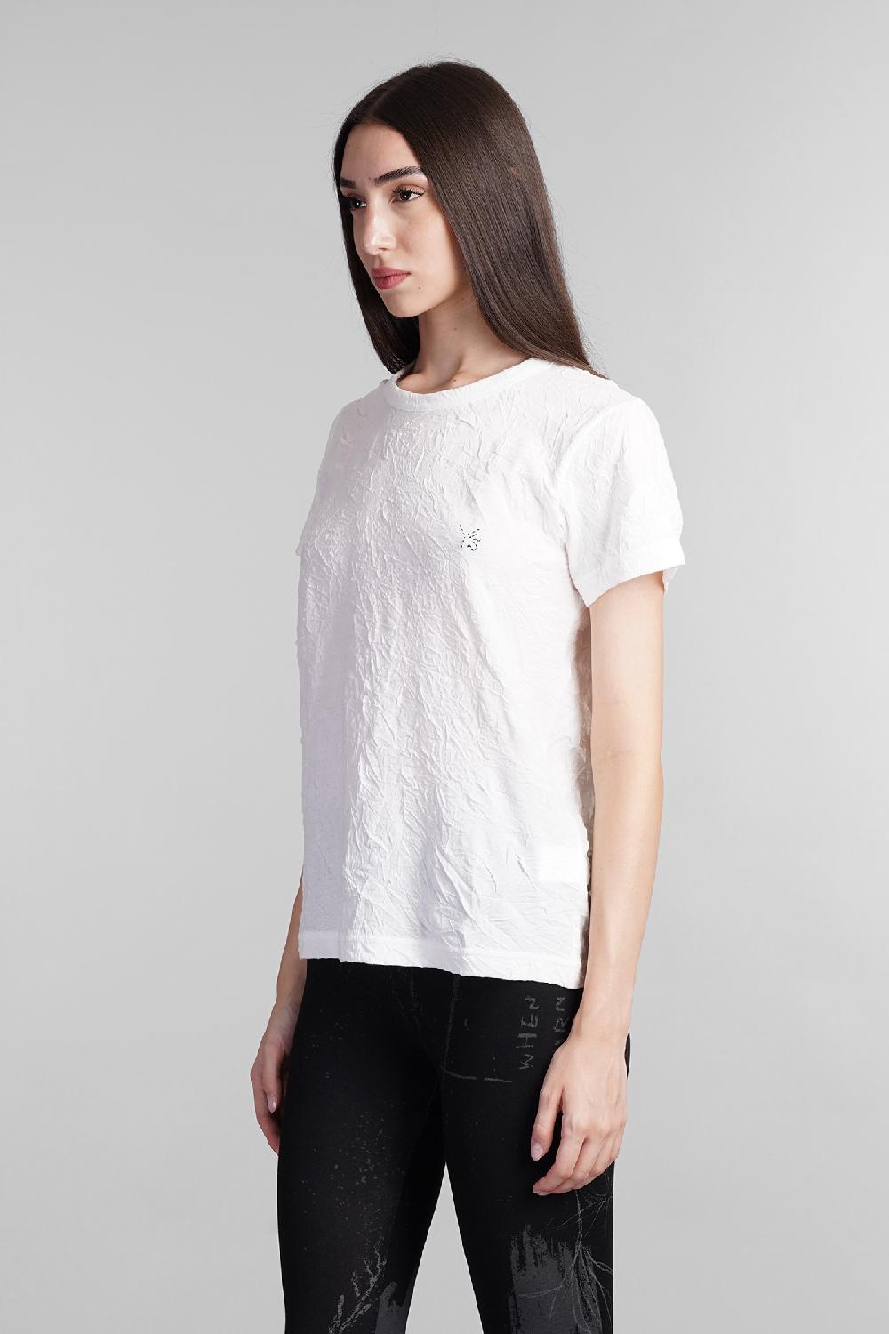 Deliberti Ys Yohji Yamamoto T-shirt In Cotone Bianco Cod. 405577 - Deliberti The Luxury Shopping