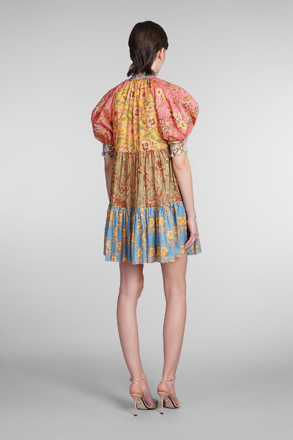 Deliberti Zimmermann Abito In Cotone Multicolor Cod. 392105 - Deliberti The Luxury Shopping