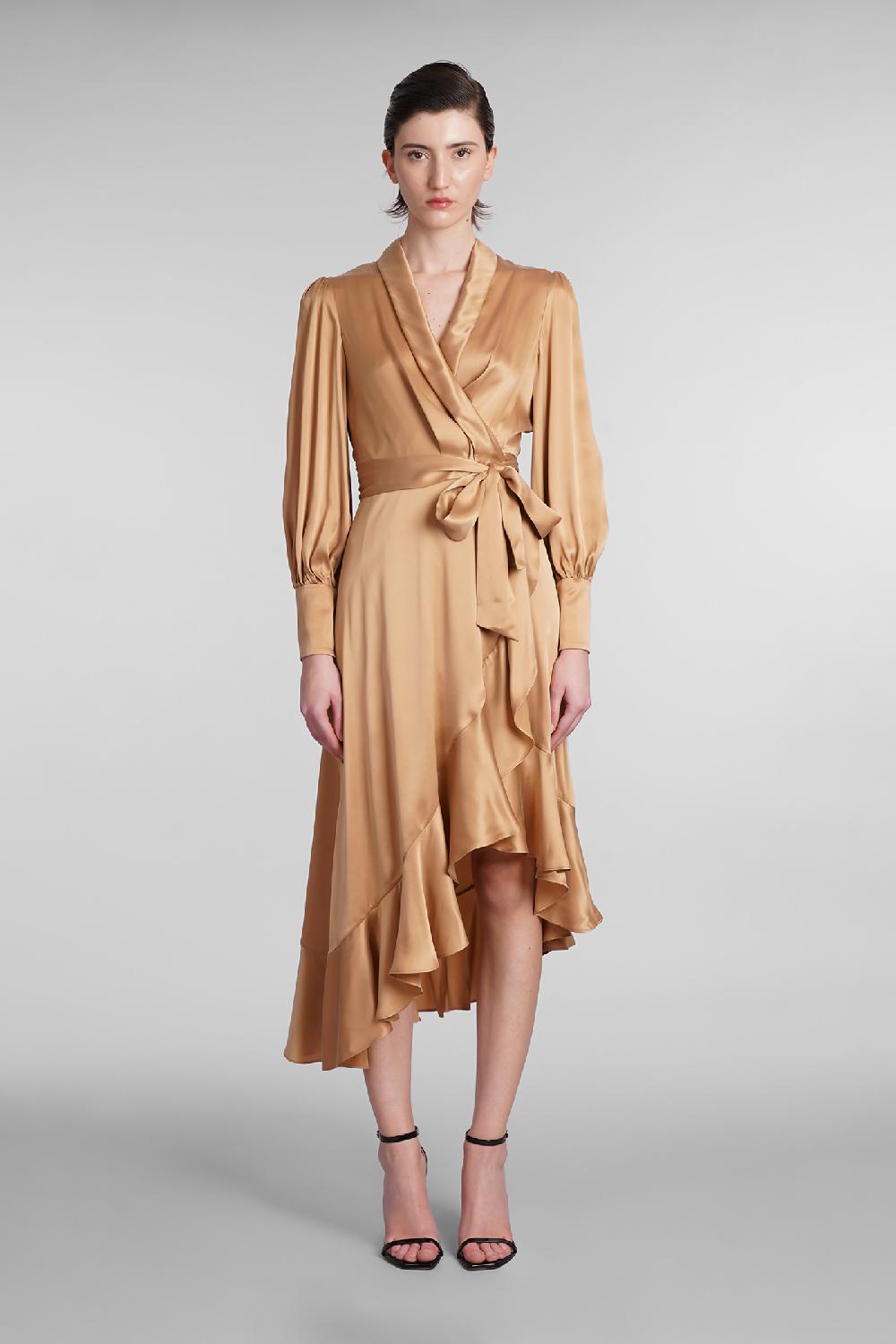 Deliberti Zimmermann Abito in seta bronzo cod. 399421 - Deliberti The Luxury Shopping