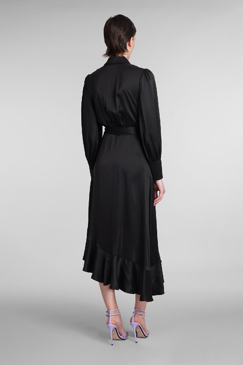 Deliberti Zimmermann Abito In Seta Nera Cod. 399419 - Deliberti The Luxury Shopping