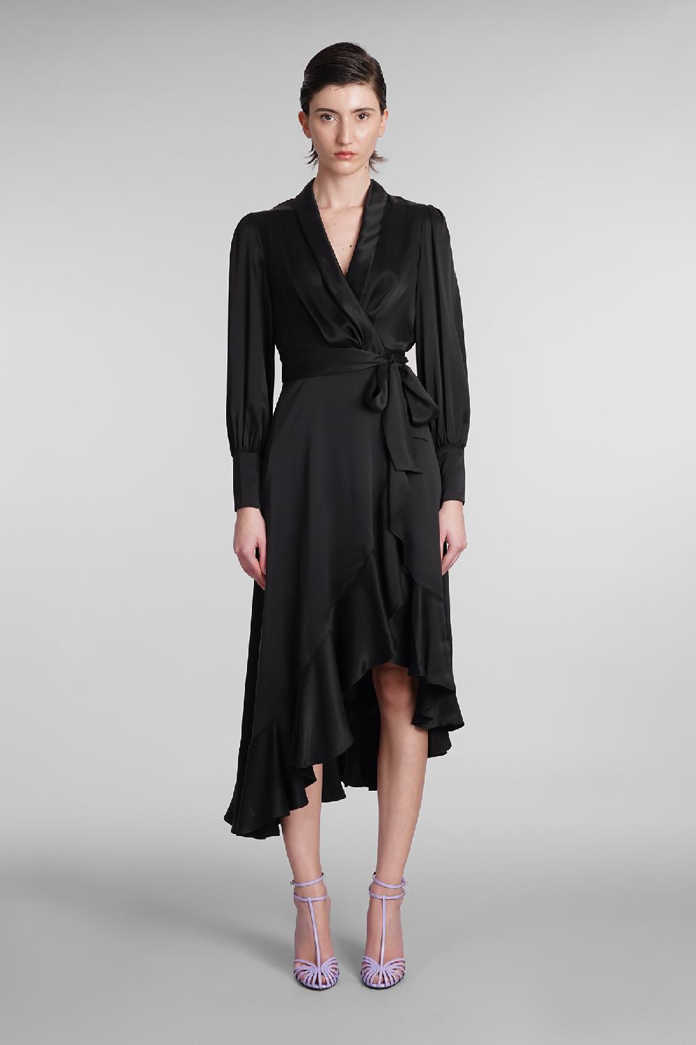 Deliberti Zimmermann Abito in seta nera cod. 399419 - Deliberti The Luxury Shopping