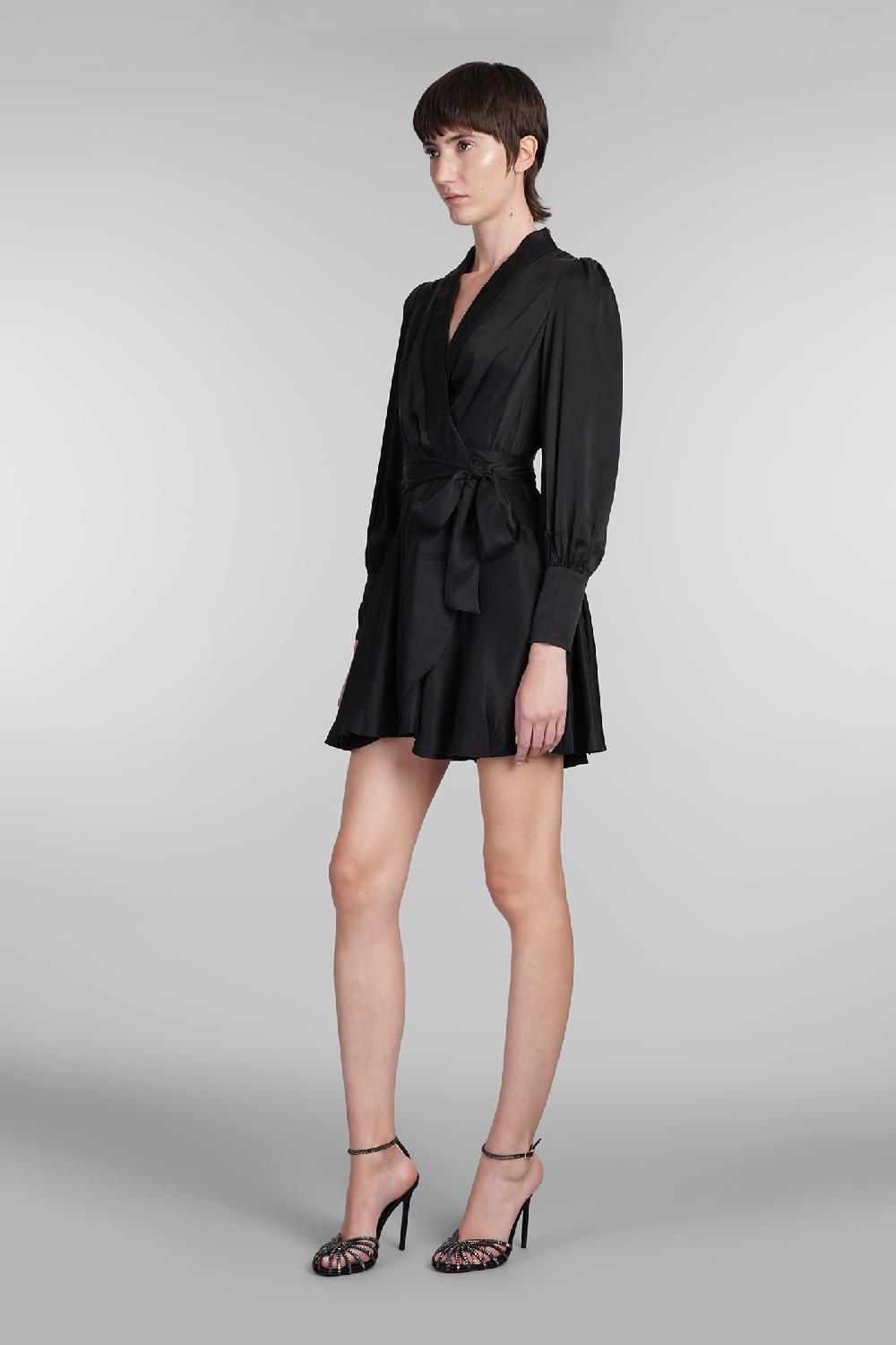 Deliberti Zimmermann Abito In Seta Nera Cod. 399422 - Deliberti The Luxury Shopping