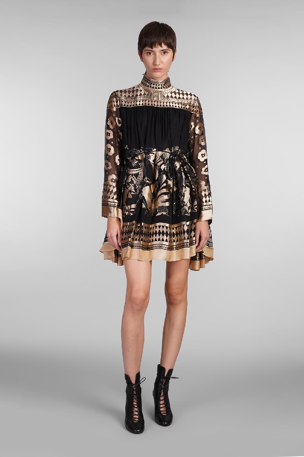 Deliberti Zimmermann Abito in viscosa nera cod. 407169 - Deliberti The Luxury Shopping