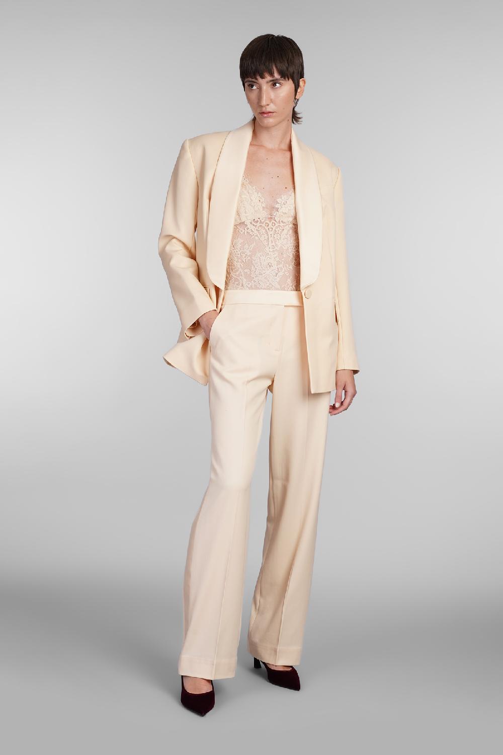 Deliberti Zimmermann Blazer In Lana Beige Cod. 407167 - Deliberti The Luxury Shopping