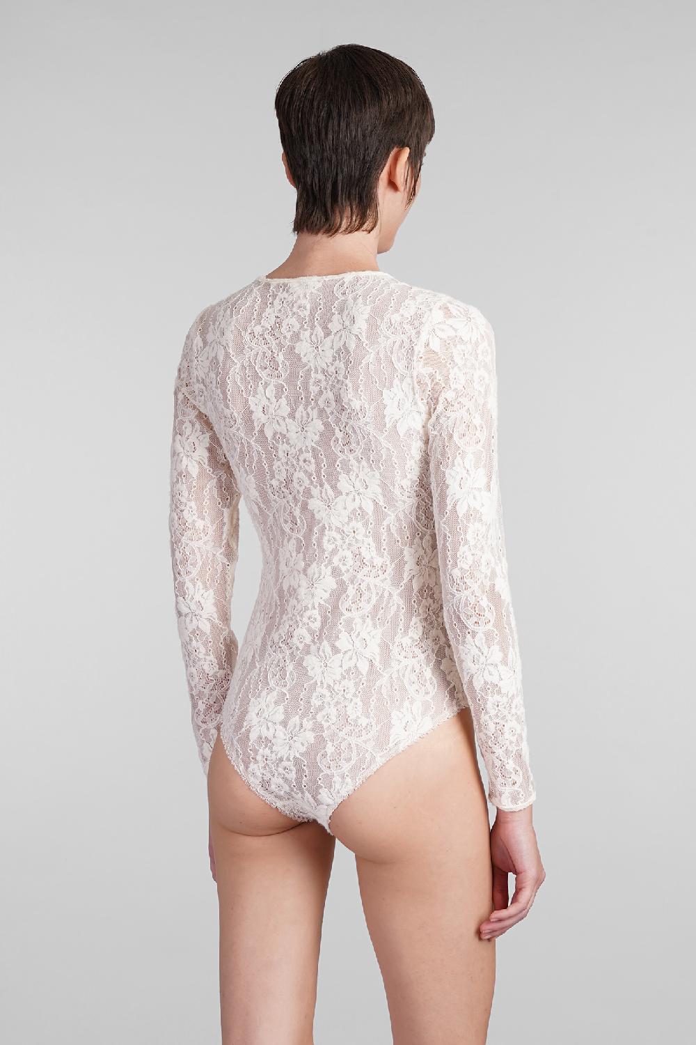 Deliberti Zimmermann Body In Poliammide Beige Cod. 407193 - Deliberti The Luxury Shopping