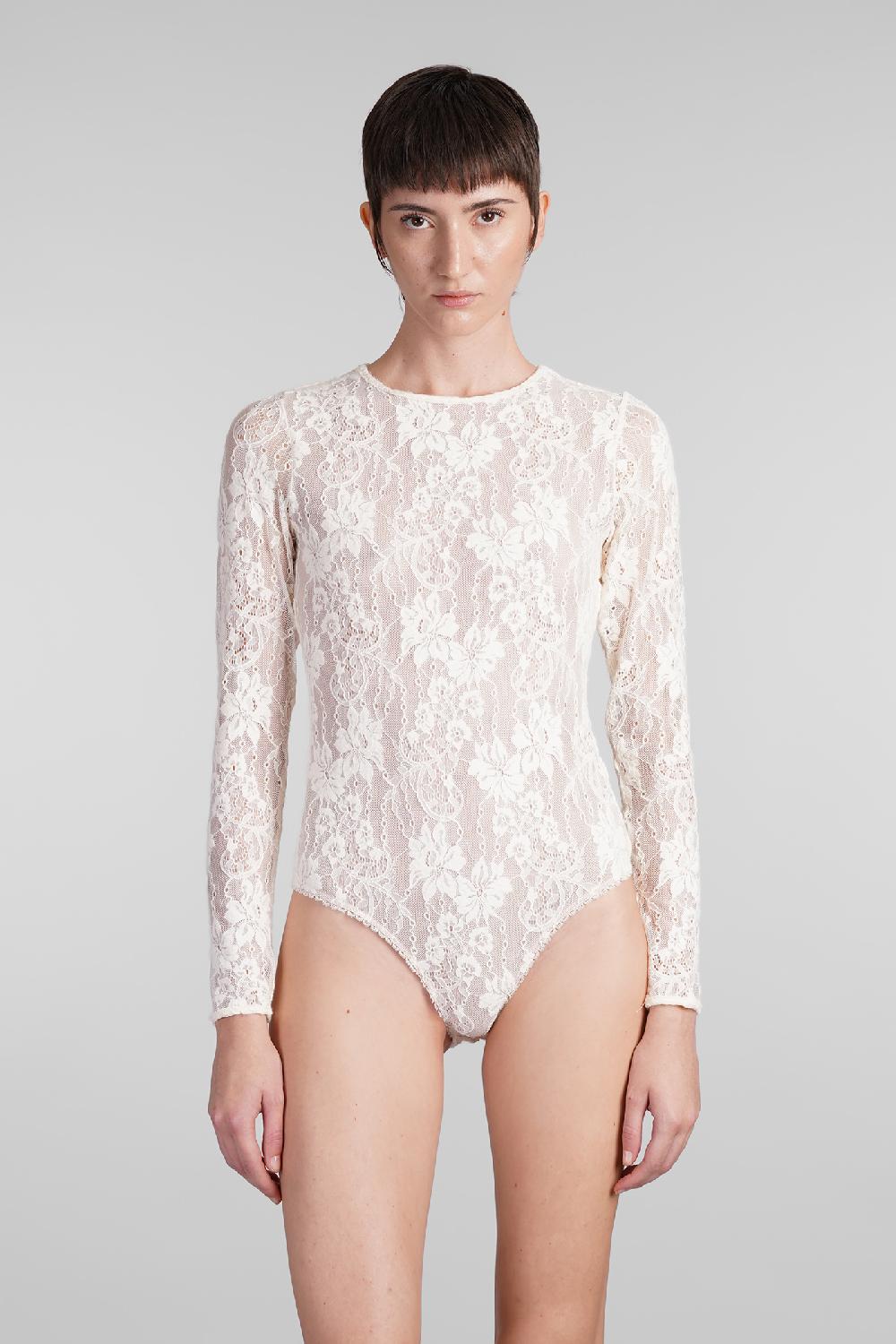 Deliberti Zimmermann Body in poliammide beige cod. 407193 - Deliberti The Luxury Shopping