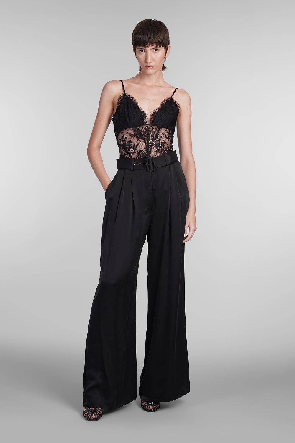 Deliberti Zimmermann Body In Poliammide Nera Cod. 407172 - Deliberti The Luxury Shopping