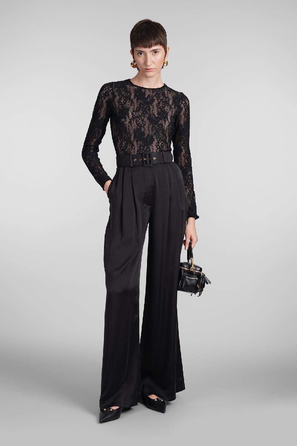 Deliberti Zimmermann Body In Poliammide Nera Cod. 407192 - Deliberti The Luxury Shopping