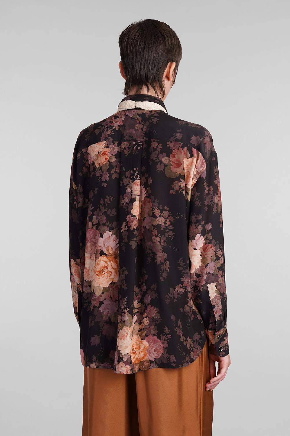 Deliberti Zimmermann Camicia In Seta Nera Cod. 407176 - Deliberti The Luxury Shopping