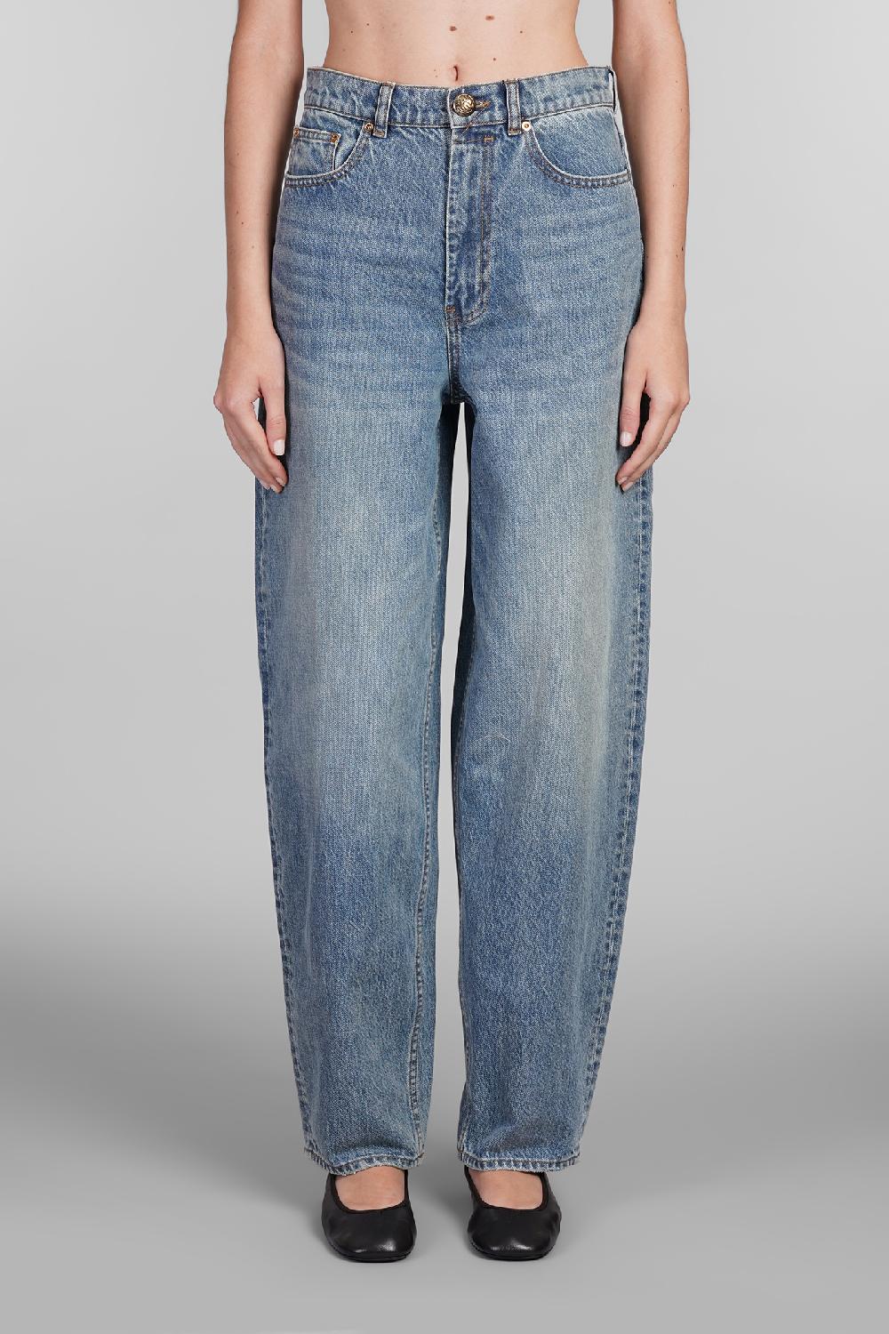 Deliberti Zimmermann Jeans in cotone blu cod. 407164 - Deliberti The Luxury Shopping