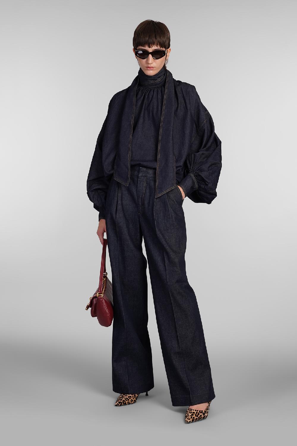 Deliberti Zimmermann Jeans In Cotone Blu Cod. 407166 - Deliberti The Luxury Shopping