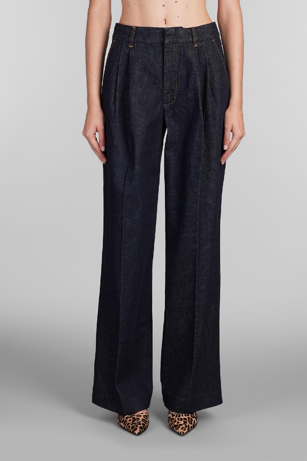 Deliberti Zimmermann Jeans in cotone blu cod. 407166 - Deliberti The Luxury Shopping