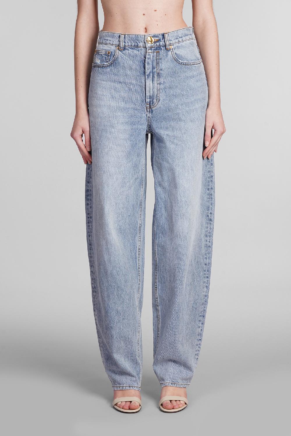 Deliberti Zimmermann Jeans in denim blu cod. 399465 - Deliberti The Luxury Shopping