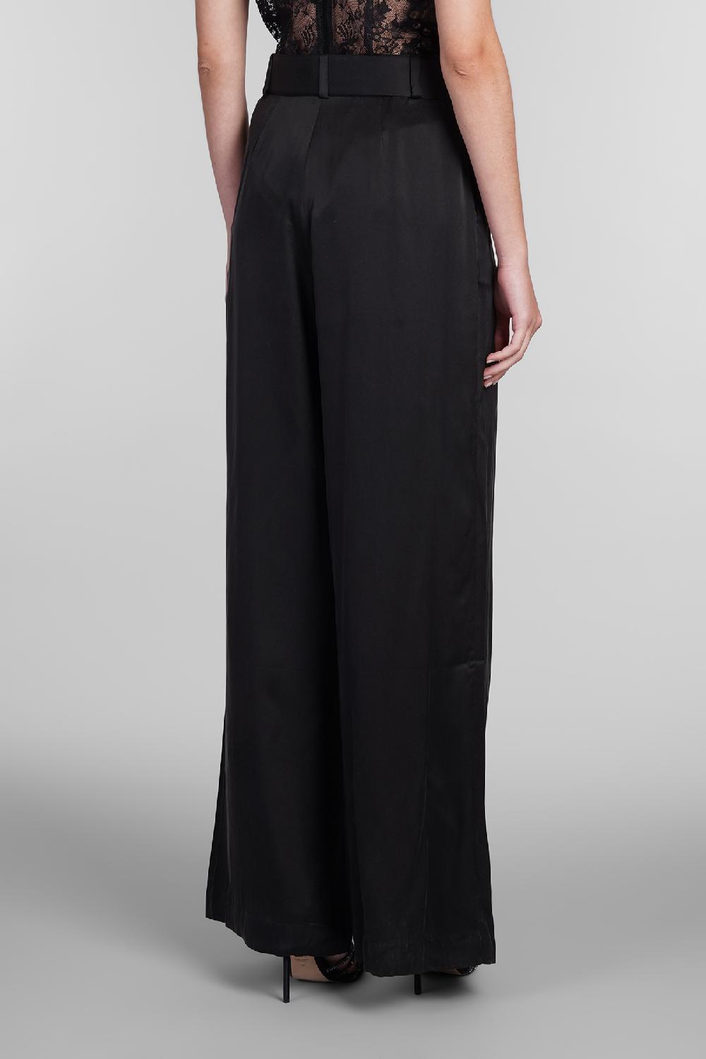 Deliberti Zimmermann Pantalone In Seta Nera Cod. 407182 - Deliberti The Luxury Shopping