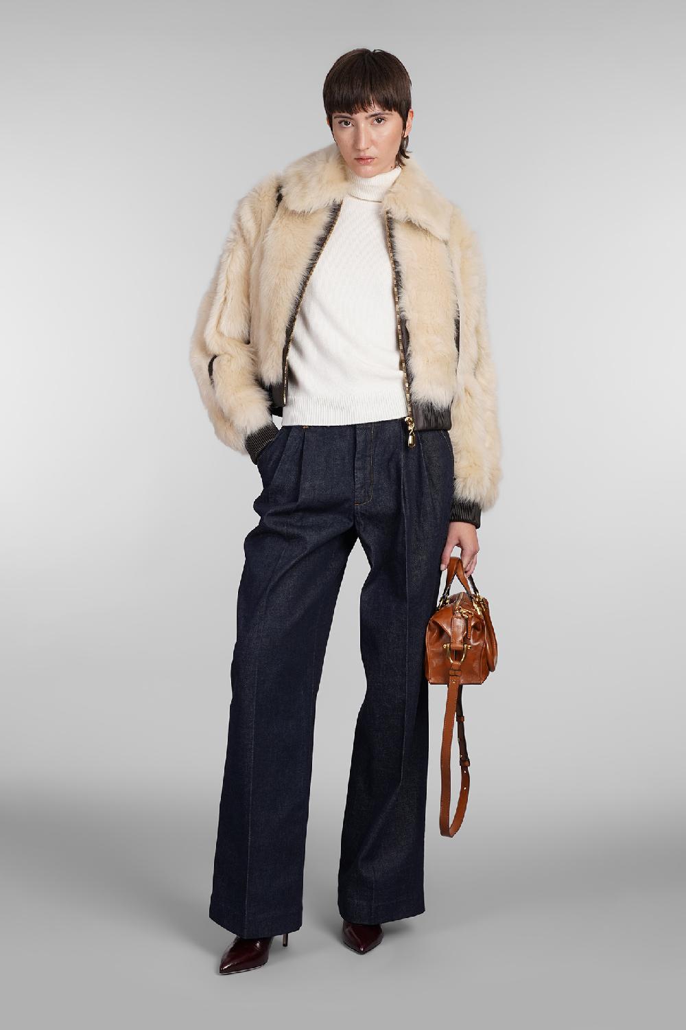 Deliberti Zimmermann Pelliccia In Pelle Beige Cod. 406983 - Deliberti The Luxury Shopping