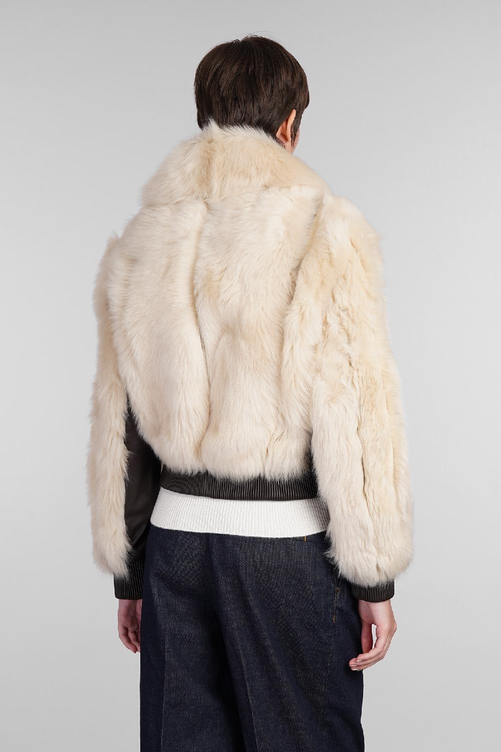 Deliberti Zimmermann Pelliccia In Pelle Beige Cod. 406983 - Deliberti The Luxury Shopping